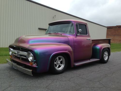 1956 ford f100 custom, restored