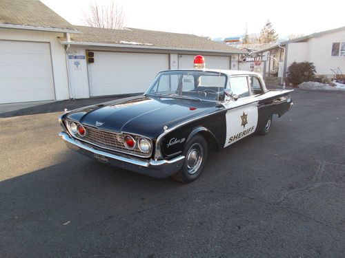 Ford fairlane 500 club coupe full dress sheriffs cruiser