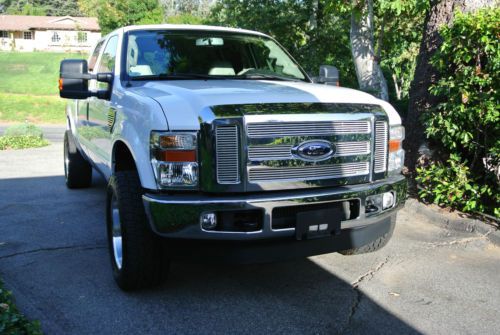 2008 ford f-250 super duty lariat extended cab pickup 4-door 6.4l