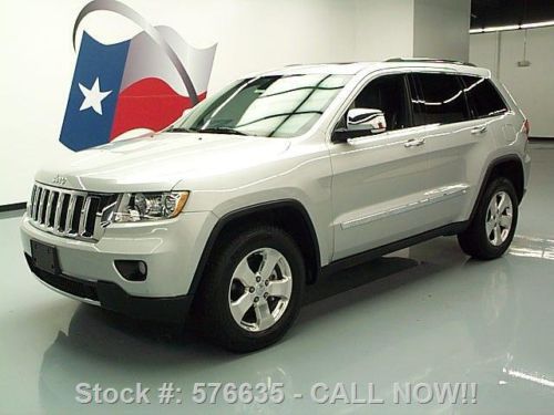 2013 jeep grand cherokee ltd pano sunroof nav only 25k texas direct auto