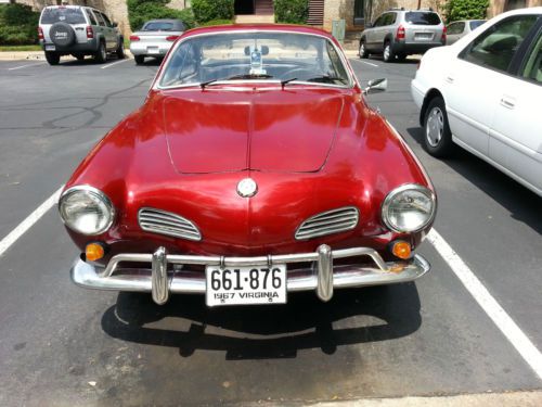 1967 volkswagen karmann ghia base 1.5l