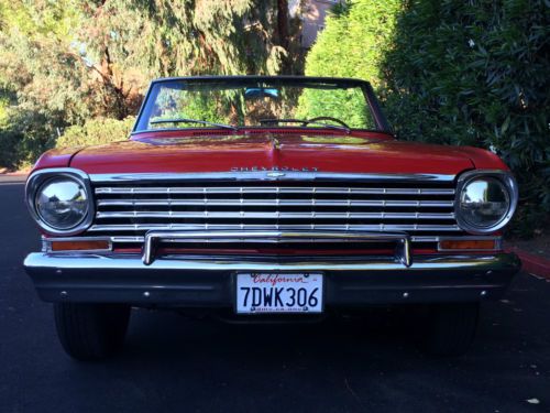 1963 nova SS convertible ragtop real super sport american classic muscle car, US $16,500.00, image 16