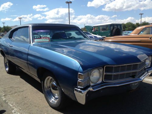 1971 chevrolet chevelle malibu hardtop 2-door 7.4l