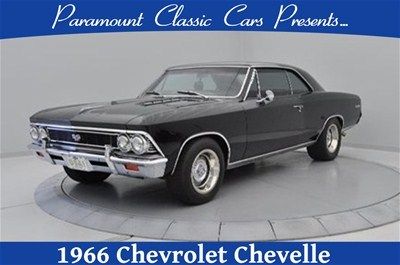 66(138) 502ci ss,3spd auto,tuxedo black,a/c,accel ign