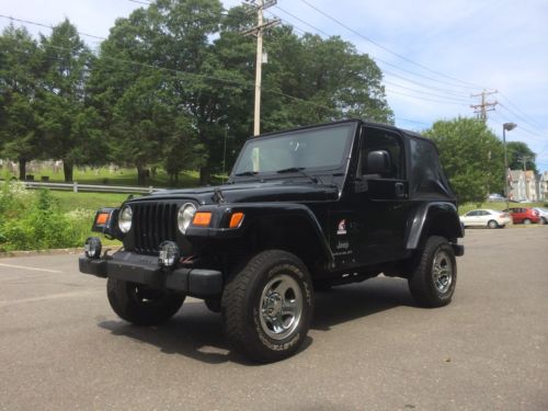 2003 jeep wrangler x fredom edition 5-speed no reserve