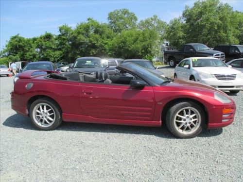 2001 mitsubishi eclipse spyder gt convertible 2-door 3.0l v6