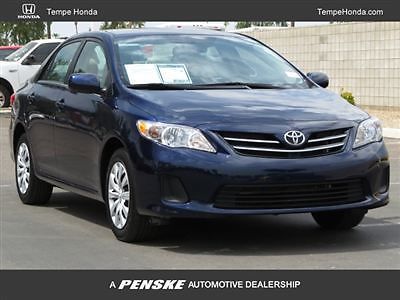 Toyota corolla 4dr sdn auto le low miles sedan automatic gasoline 1.8l dohc sfi