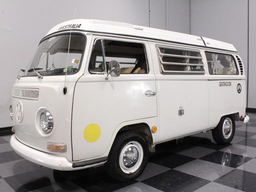 California-bred westfalia camper conversion, disc brakes, rebuilt 1600, wow!