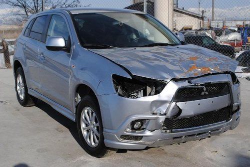 2011 mitsubishi outlander sport es damaged salvage economical low miles l@@k!!