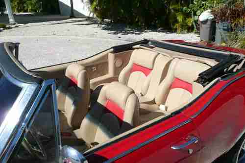 Custom Cutlass 442 convertible just fully restored. 455 ci, red body., US $34,500.00, image 2