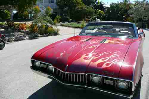 Custom Cutlass 442 convertible just fully restored. 455 ci, red body., US $34,500.00, image 18