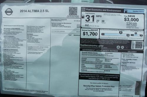 2014 Nissan Altima 2.5 SL, US $26,313.00, image 6