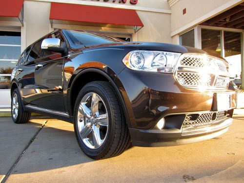 2012 dodge durango citadel, 5.7l hemi v8, navigation, leather, moonroof, more!