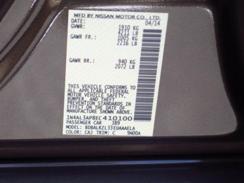 2014 Nissan Altima 2.5 S, US $21,001.00, image 5