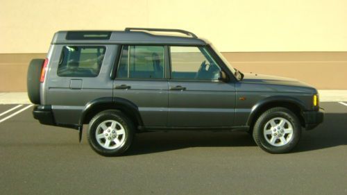 2003 land rover discovery s low 60k miles no accident 2 owner leather no reserve
