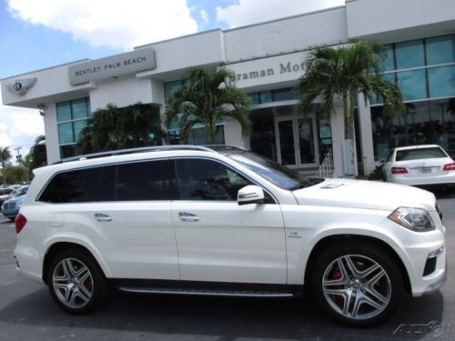 14 DIAMOND WHITE GL-63 AMG 4-MATIC 5.5L V8 7-PASSENGER SUV *designo BLACK WOOD, image 2
