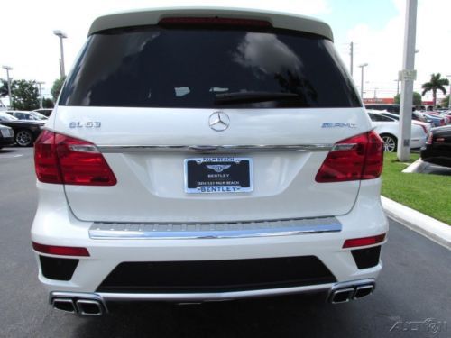 14 DIAMOND WHITE GL-63 AMG 4-MATIC 5.5L V8 7-PASSENGER SUV *designo BLACK WOOD, image 4