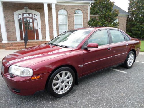 2004 volvo s80 turbo sedan great history, almost new tires needs nothing