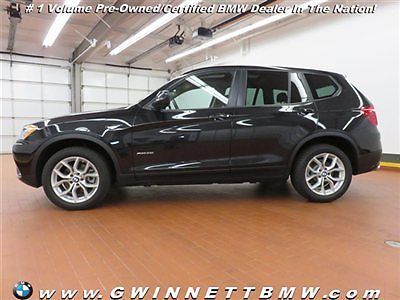 Xdrive35i low miles suv automatic gasoline black sapphire metallic