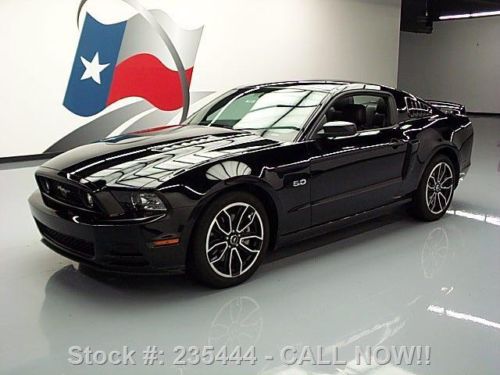 2014 ford mustang gt premium 5.0 6-spd leather 19&#039;s 11k texas direct auto