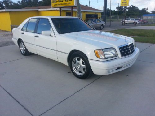 99 mercedes s320 excellent no reserve low miles rare.priced to sell quick look!!