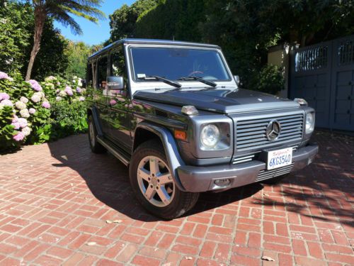 Charcoal gray g-500. super clean.