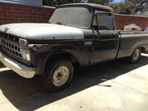 Classic 1965 ford f-100 original truck