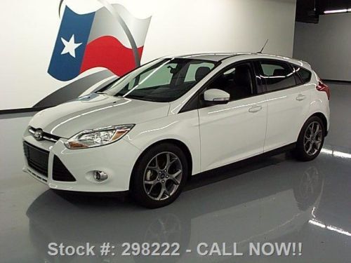 2013 ford focus se hatchback leather sync alloys 38k mi texas direct auto