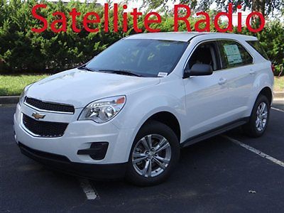 Chevrolet equinox fwd 4dr ls new suv automatic 2.4l 4 cyl summit white