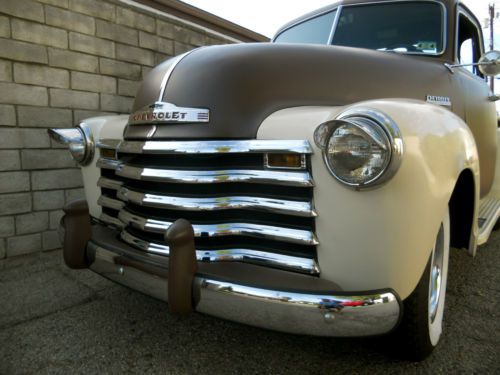1949 5 window chevy truck thriftmaster all steel hot rod street rod fresh built