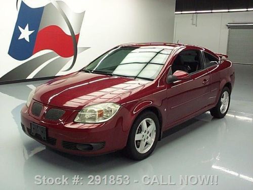 2009 pontiac g5 coupe automatic cruise control 63k mi texas direct auto