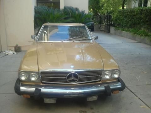 1975 mercedes benz 450sl only 64,644 miles. ca car  good condition
