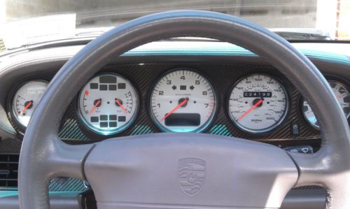 1996 Porsche Turbo 911 Air cooled low mileage polar silver excellent cond., image 6