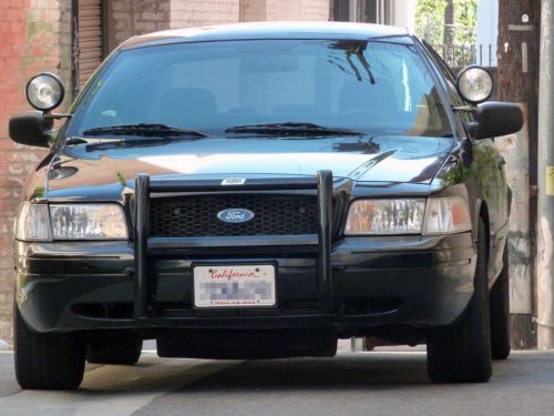 2007 ford crown victoria p71 police interceptor, low milage, black
