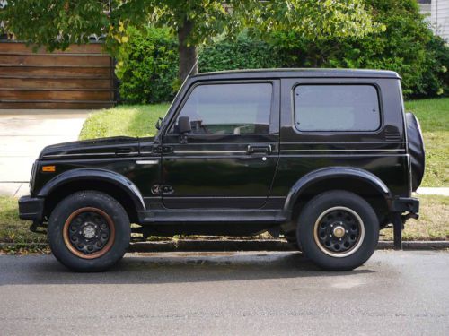 1988 suzuki samurai tin top good stock rig daily driver g-wagen 4x4 5 speed