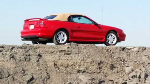 96 Mustang GT Convertible 70k Miles One Owner Loaded, image 8