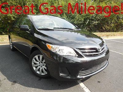 Toyota corolla 4dr sedan automatic le low miles automatic gasoline 1.8l 4 cyl bl