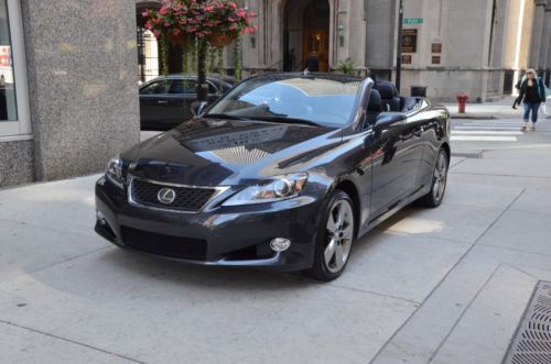 2011 lexus is250 convertible one owner 37k miles nice clean car new car trade!!!
