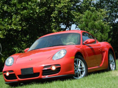 2008 porsche cayman coupe  hardtop 2.7l eng  6speed triptonic  automatic trans