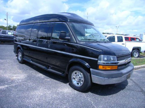 2009 chevy express 2500 majestic vista cruiser 9 passenger high top conversion