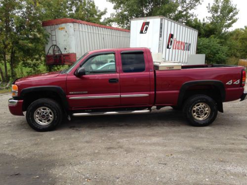 2004 gmc sierra 2500 hd sle extended cab pickup 4-door 4wd