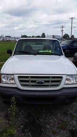 2001 ford ranger xl standard cab pickup 2-door 3.0l