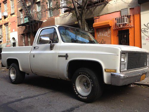 1986 chevrolet c10 custom standard cab pickup 2-door 5.7l