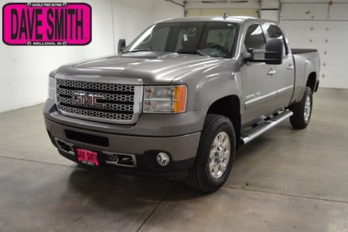 14 gmc sierra 2500hd denali 4x4 heated leather seats diesel tonneau cover