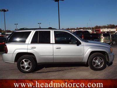 2009 chevrolet trailblazer lt 4 dr suv automatic gasoline 4.2l v6 sfi silver