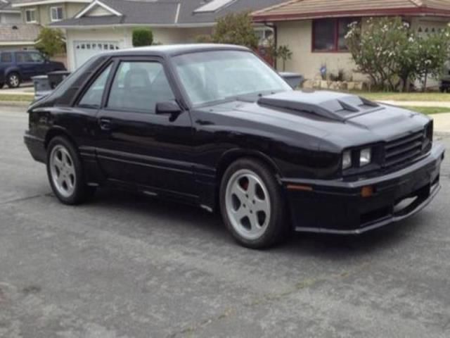 1984 - mercury - capri - black