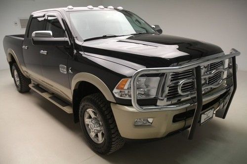 2012 laramie longhorn crew 4x4 navigation sunroof leather heated cummins diesel