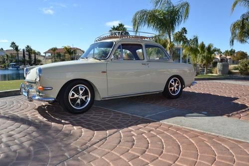 1963 vw notchback pushbutton model 1500