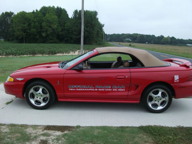 1994 ford mustang mustang 5.0 cobra indy pace car