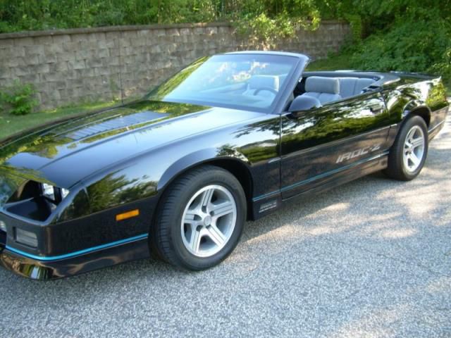 Chevrolet: camaro iroc z